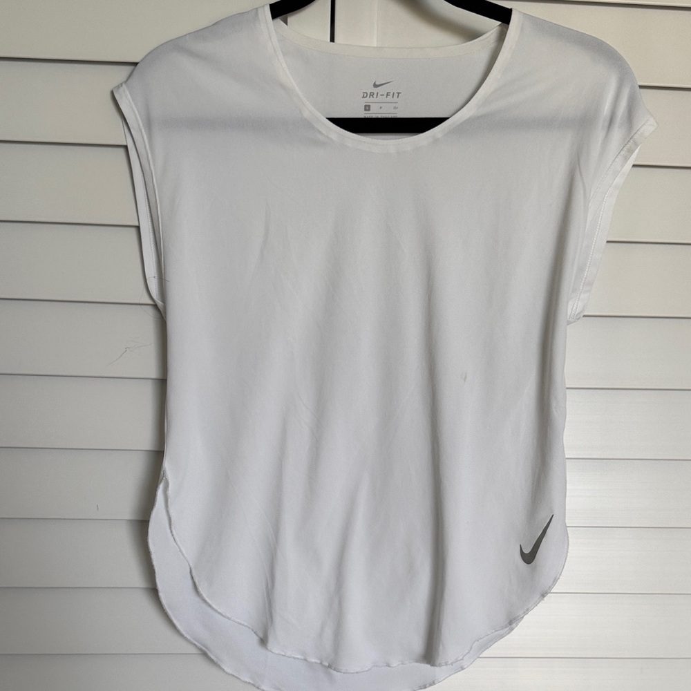 Nike Women's Short Sleeve White Tee